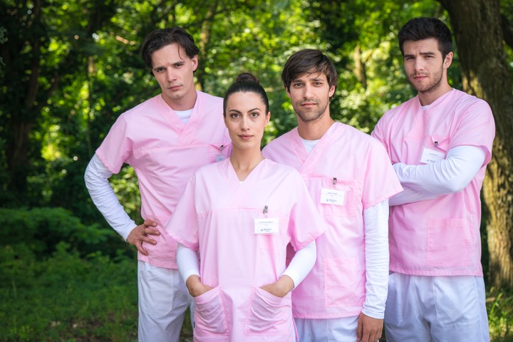 Nemocnica - Jerguš Horváth, Krištof Tobiáš, Kristián Baran a Sandra Lasoková